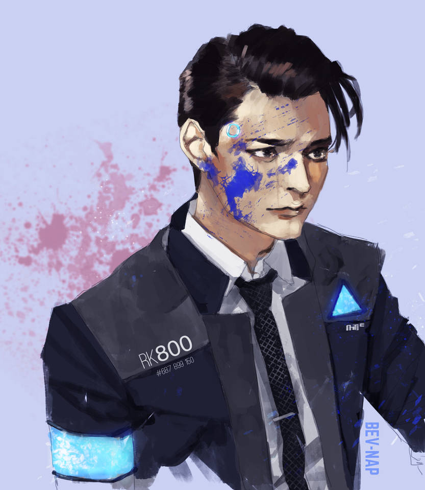 Connor (Detroit: Become Human) by Bev-Nap on DeviantArt