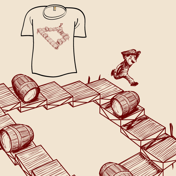 Ascending Barrels Tshirt