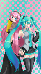 Miku and Luka Vocaloid