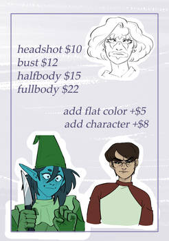 Open Commissions