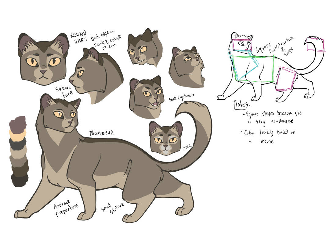 Warrior Cats Sticker Sheet - Villain cats