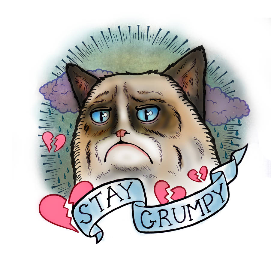 Stay Grumpy by ikissbunnies on DeviantArt