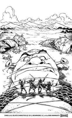 Shrek Comic Issue 3 Cover