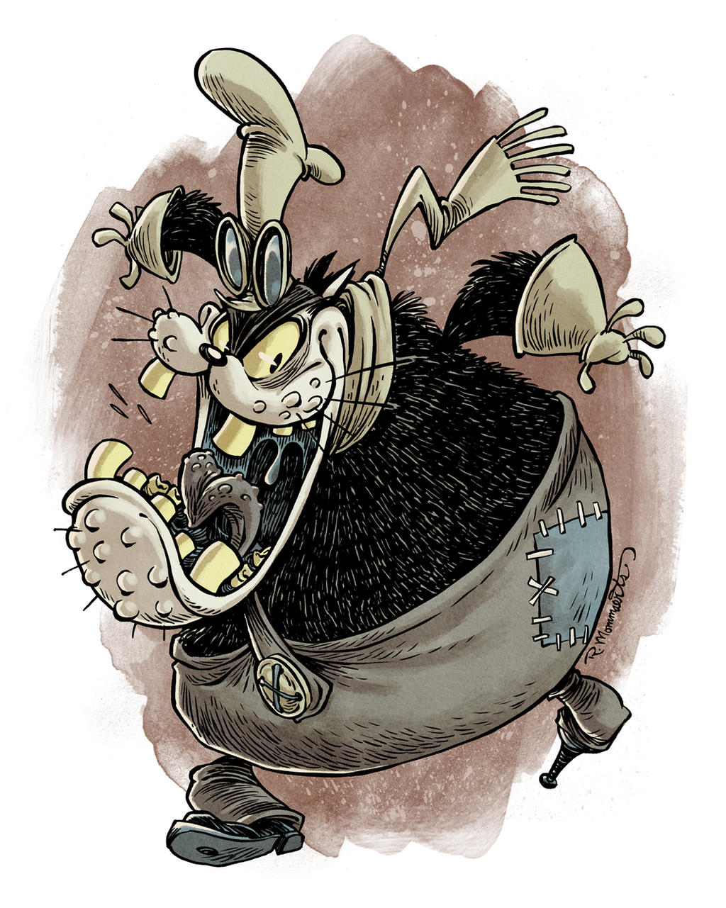 Peg-leg Pete by RobbVision on DeviantArt