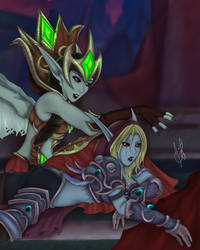 Sylvanas and Lana'thel