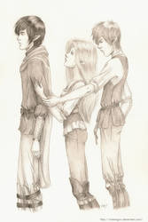 Iron Fey: Ash, Meghan + Puck