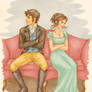 Pride and Prejudice: Darcy and Elizabeth