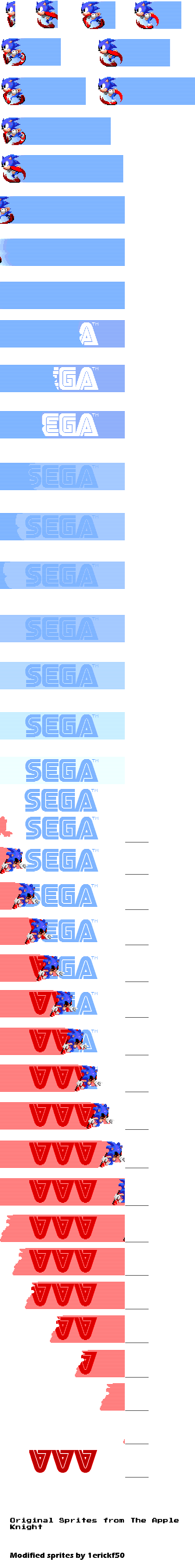 sonic.EXE Sega Setup Sprites