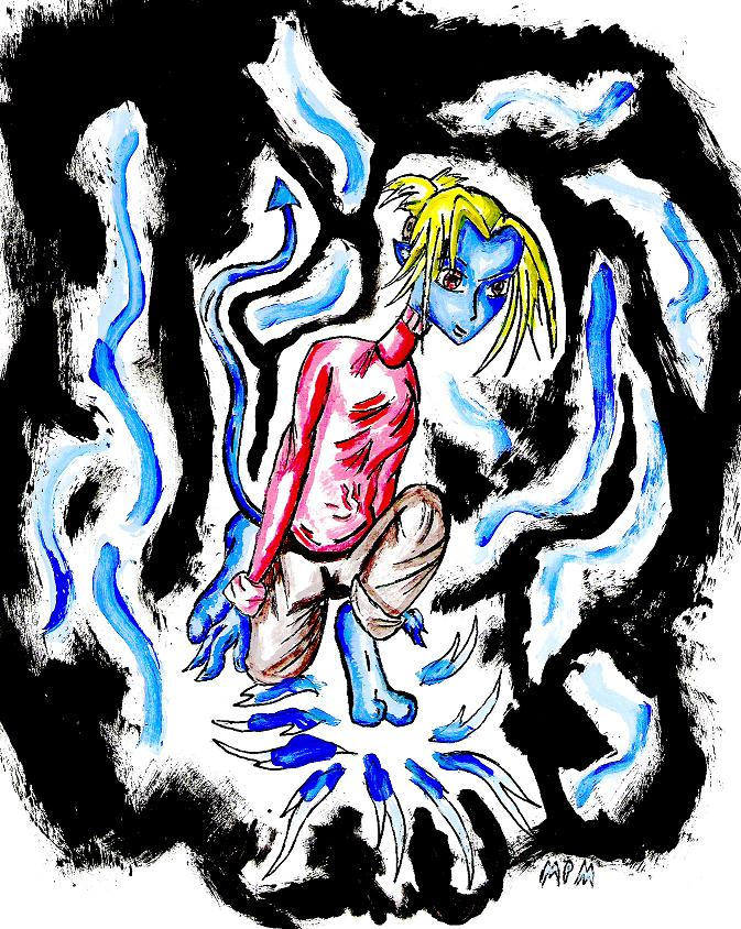 Blak_rider fanart- painted by master-pice-maker on DeviantArt