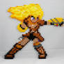 Yang Xiao Long Perler - Punch!!