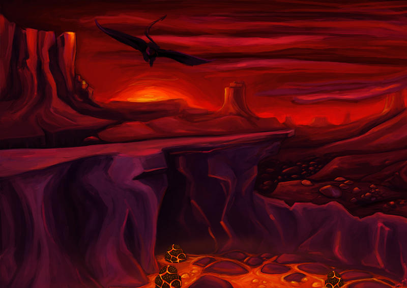 Dragon Rookery by o-Zabethy on DeviantArt