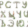 Dryad alphabet 2