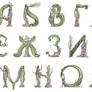 Dryad alphabet 1