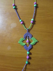 macrame necklace