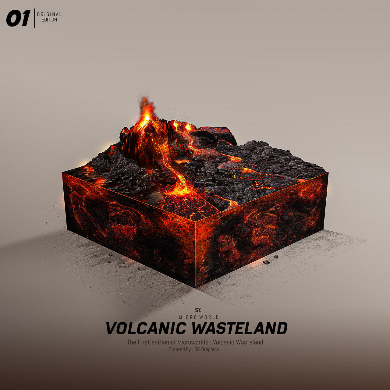 Microworld - 01 Volcanic Wasteland by SkGraphics330 on DeviantArt