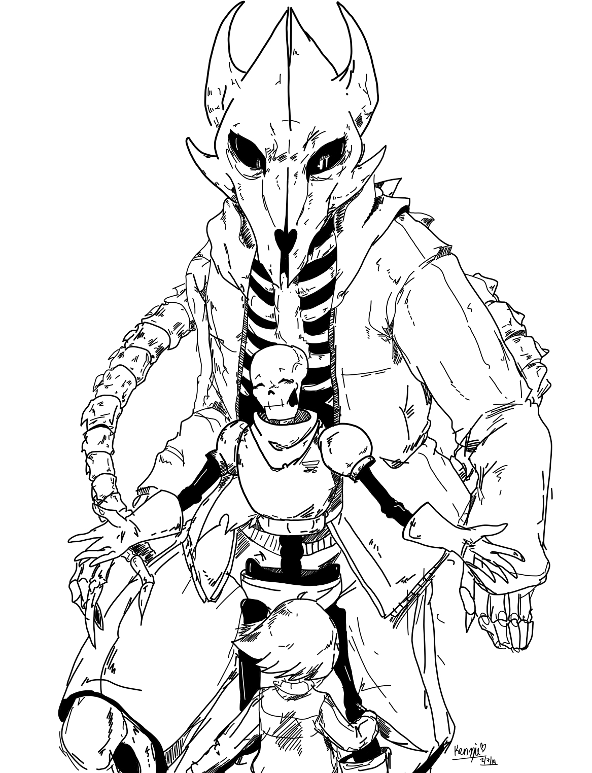 Sans Papyrus Chara Undertale By Kenzh2 On Deviantart Sans Papyrus Chara Undertale By Kenzh2 On Deviantart