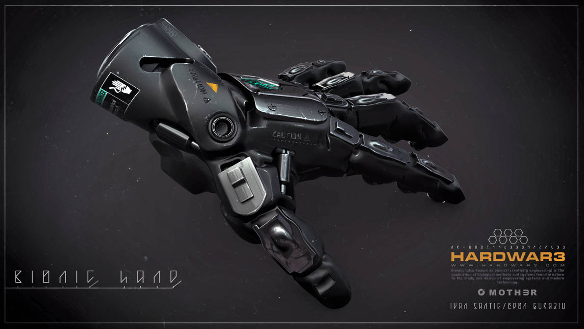 Bionic Hand by moth3R on DeviantArt