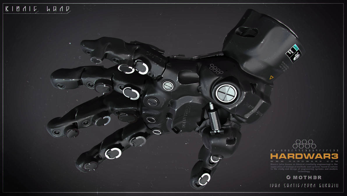 Bionic Hand by moth3R on DeviantArt