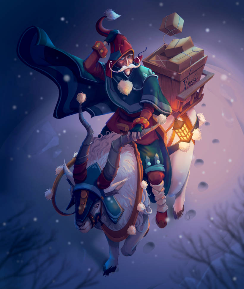 Santa Rider by Strabucc on DeviantArt