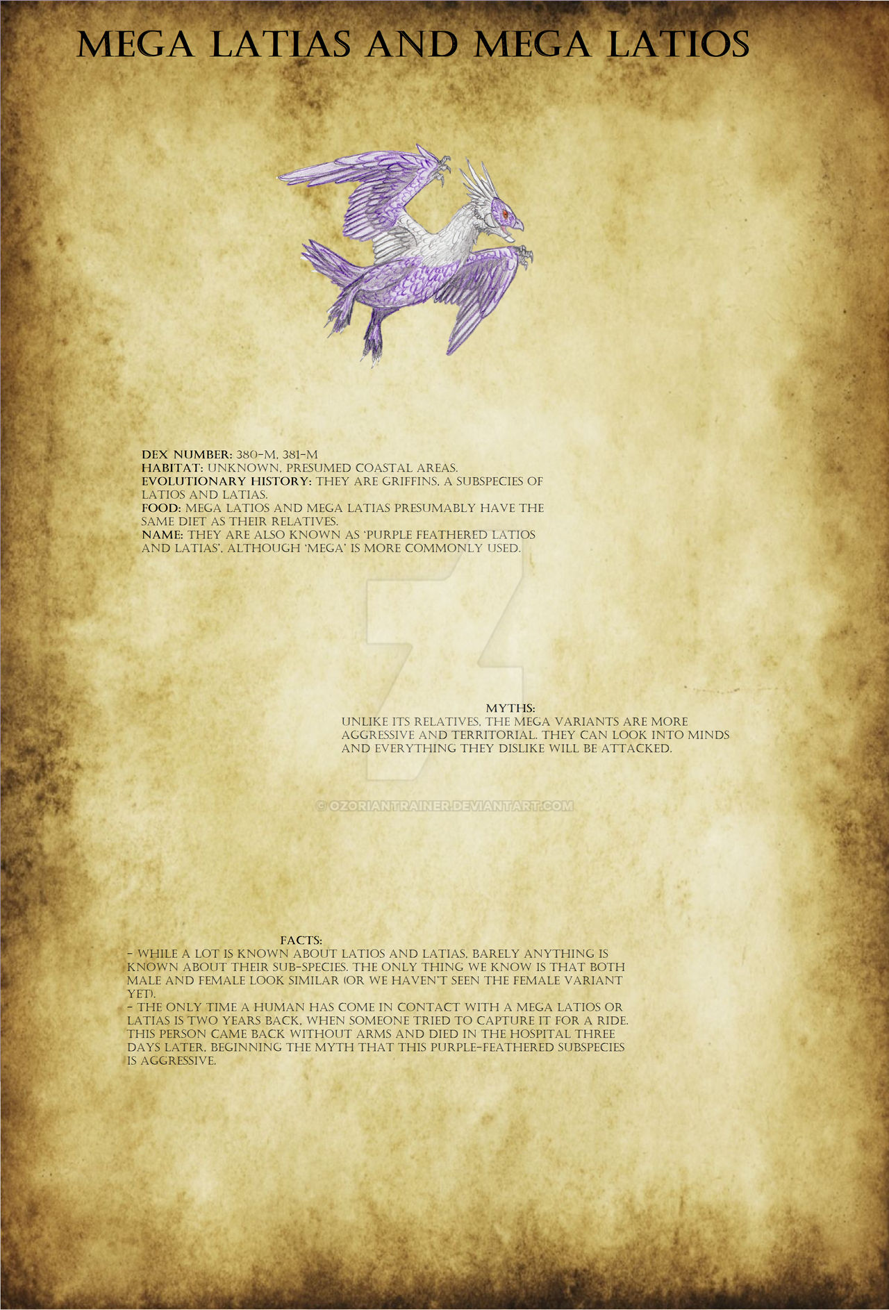 Realistic Dex. Special Entries Mega edition 15 by OzorianTrainer on ...