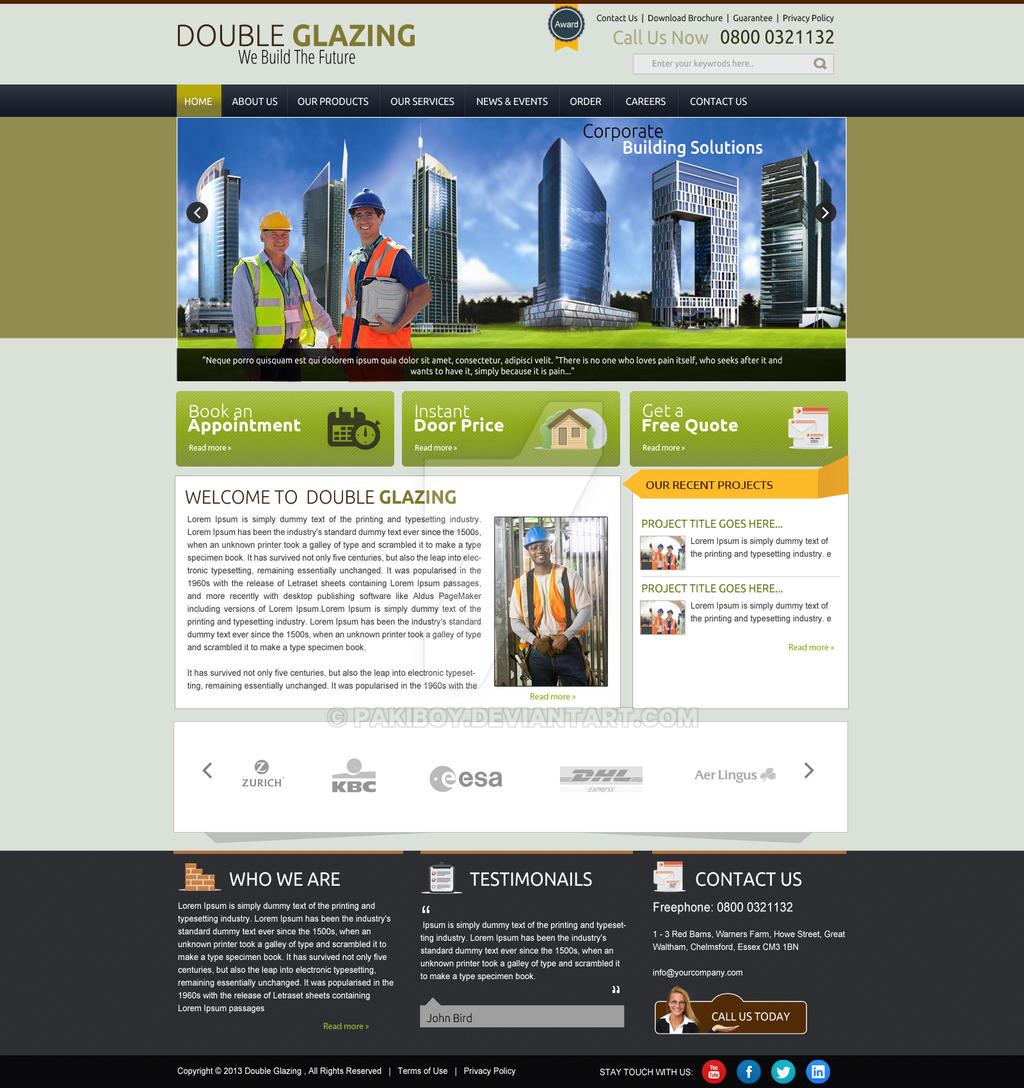 Website design