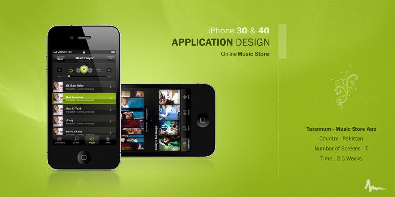 iPhone Application Design - Tarannum