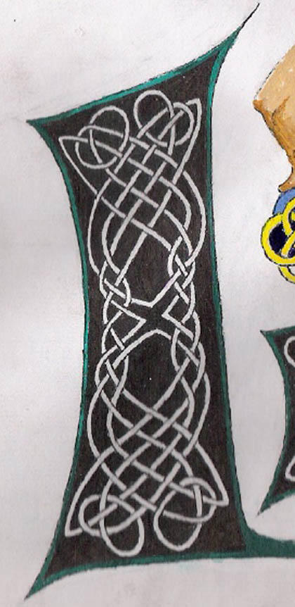 Tutorial Celtic Lettering Celtic Lettering detail by oOwanderlustOo on DeviantArt