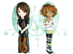 Comm : chibi Amaury et Stella by menolly-48