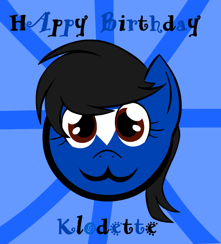 Birthday Gift for Klodette