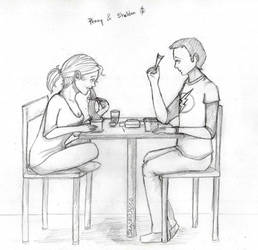 TBBT: Sheldon and Penny by Segomichoco