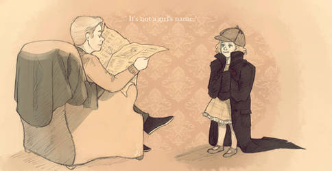 Sherlock - Not a girl's name. by Segomichoco