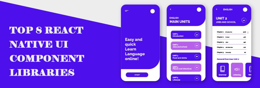 Top 8 React Native UI Component Libraries by iwsstechnolab on DeviantArt