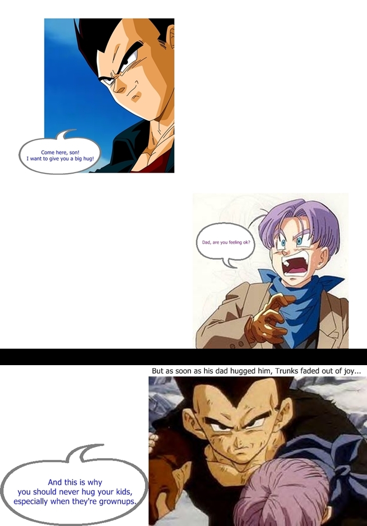 DBZ FUNNY COMIC SERIES - That Awkward Moment