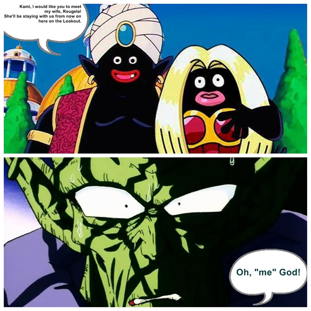 DBZ FUNNY COMIC SERIES - Mr. Popo's Wife