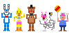 FNAF2 mini pixels