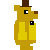 Golden Freddy pixel icon by DrFoxes