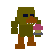 Chica pixel icon