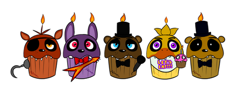 Five Nights at Cupcake's by DrFoxes