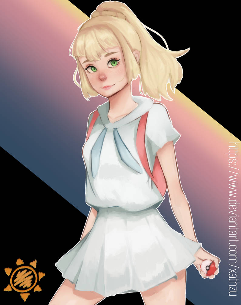 Pokemon Sun / Moon | Lillie Fan Art by Xathzu on DeviantArt