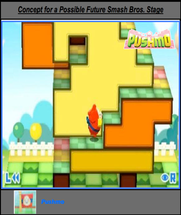 Pushmo Freakyforms Stage Concept: Pushmo by CuriousUserX90 on DeviantArt