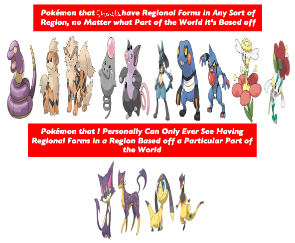 Pokémon: The 10 Best Regional Forms