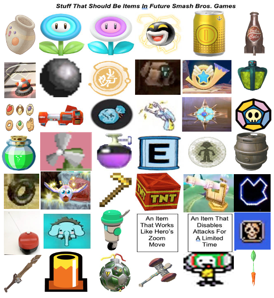 Future Smash Bros. Items by CuriousUserX90 on DeviantArt
