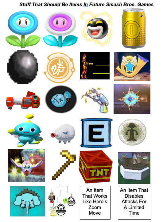 Future Smash Bros. Items by CuriousUserX90 on DeviantArt