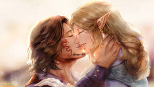 FFXIV Commission:  Sealed With A Kiss