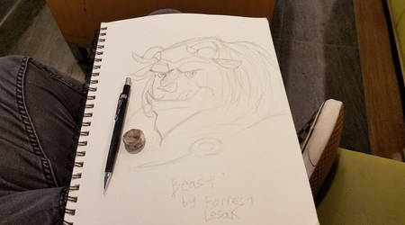 Beast drawing