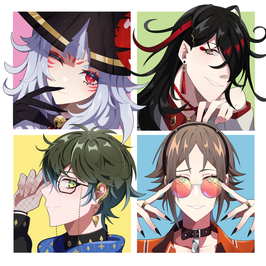 Draw Vtubers in your style batch 2 + speedpaint by Neyuse on DeviantArt