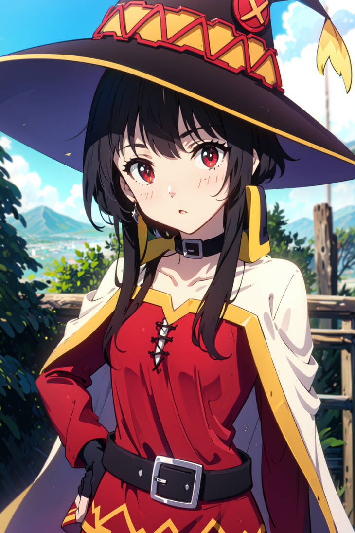 megumin_konosuba by KKaiart0 on DeviantArt