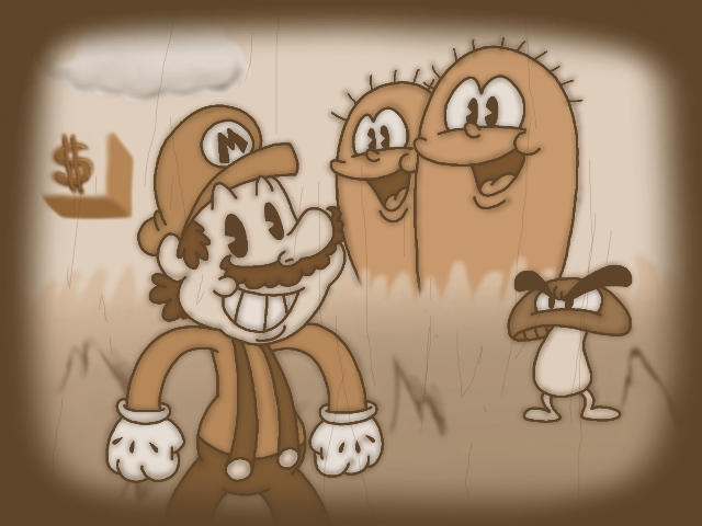 Mario Cartoon Deviantart A Super Mario Cartoon by JouigiRabbit on DeviantArt