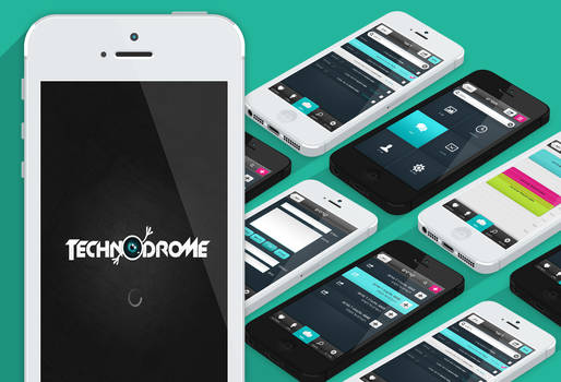 Technodrome App design