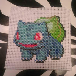 Bulbasaur Cross Stitch